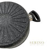 Image of VIPITENO TEGAME ANTIADERENTE 2 MANICI CM.28 CON COPERCHIO BALLARINI