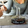 Image of SIMPLE DAY - DECANTER IN VETRO " UN'OTTIMA ANNATA"