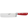 Image of BERKEL - CLASSIC LINE COLTELLO MANNAIA CM.17,5 MANICO ROSSO
