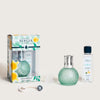 Image of LAMPE BERGER - COFANETTO DISCO ESTIVALE VERT + 250ML ZESTE DE VERVEI