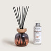 Image of LAMPE BERGER - DIFFUSORE DI PROFUMO BOUQUET WOOD ROUGE E GRIS + 180 ML PETILLANCE EXQUISE