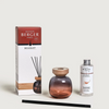 Image of LAMPE BERGER - DIFFUSORE DI PROFUMO BOUQUET WOOD ROUGE E GRIS + 180 ML PETILLANCE EXQUISE