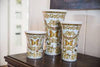 Image of VASO CM.18 IN PORCELLANA "LE JARDIN DE VERSACE" di ROSENTHAL