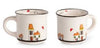 Image of EGAN LE CASETTE - SET 2 MINI MUG IN PORCELLANA