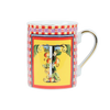 Image of BACI MILANO " ORTIGIA" TAZZA MUG IN PORCELLANA
