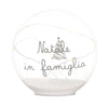 Image of SIMPLE DAY - PALLA LED " NATALE IN FAMIGLIA" IN VETRO