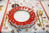 Image of TOY'S DELIGHT PIATTO FONDO FALDA ROSSA NATALE VILLEROY & BOCH