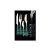 Image of BUGATTI - GIOIA SET POSATE X 6 PERS. 24 PEZZI COLORE VERDE CELADON