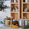 Image of SAMBONET - VINTAGE BATTERIA DI PENTOLE IN ACCIAIO INOX 7 PEZZI