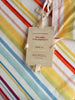 Image of TOVAGLIA A RIGHE COLORATE RETTANGOLARE CM140X180 COTONE BRANDANI