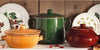 Image of PENTOLA VERDE IN TERRACOTTA