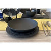 Image of SERVIZIO TAVOLA PER 6 PERSONE 18 PEZZI MANUFACTURE ROCK NERO VILLEROY & BOCH