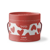 Image of WD LIFE STYLE MONTEREY BROCCA CUORE ROSSO IN VETRO