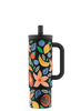 Image of 24 BOTTLES - STRAW CUP 800ML IN ACCIAIO DECORATO