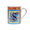 Image of BACI MILANO " ORTIGIA" TAZZA MUG IN PORCELLANA
