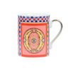 Image of BACI MILANO " ORTIGIA" TAZZA MUG IN PORCELLANA