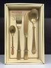 Image of Brandani - SET POSATE OLD GOLD 16 PZ INOX OPACO