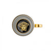 Image of Rosenthal VERSACE - Linea VIRTUS ALPHABET - Bicchiere con Manico Lettera V