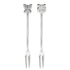 Image of SAMBONET - SET 2 FORCHETTINE PARTY MOD. FASHION IN ACCIAIO INOX
