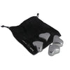 Image of WD LIFE STYLE - ROMA SET 4 CUORI RAFFREDDA DRINK IN ACCIAIO INOX RIUTILIZZABILI
