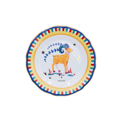 BACI MILANO - ZODIAC VIBE PIATTINO IN PORCELLANA DECORATO