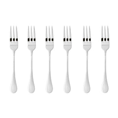 SAMBONET -  BLOOM SET 6 FORCHETTE DOLCE  IN ACCIAIO INOX
