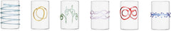 ICHENDORF - DECO' SET 6 BICCHIERI LIQUORE ARLECCHINO 352.008AR