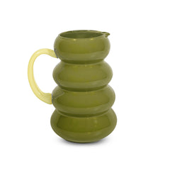 BROCCA IN VETRO VERDE/BIANCO WD LIFE STYLE