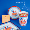Image of BACI MILANO - ZODIAC VIBE PIATTINO IN PORCELLANA DECORATO