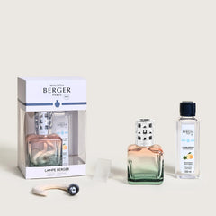 LAMPE BERGER - COFANETTO LAMPADA CATALITICA GLACON + 250 ML ZESTE DE VERVEINE