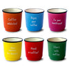 Image of WD LIFE STYLE - HABANA SET 6  TAZZINE CAFFE' MULTICOLOR