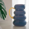Image of BROCCA IN VETRO BLU/BIANCO WD LIFE STYLE