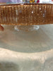 Image of NOEL PORTADOLCI IN VETRO GLITTERATO IN ORO ROSATO IVV