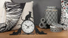 Image of ARTI & MESTIERI - CATTITUDE OROLOGIO DA TAVOLO NERO