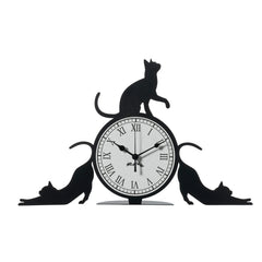 ARTI & MESTIERI - CATTITUDE OROLOGIO DA TAVOLO NERO