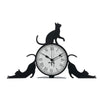 Image of ARTI & MESTIERI - CATTITUDE OROLOGIO DA TAVOLO NERO