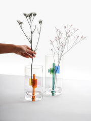 ICHENDORF - VASO IRIS 3 CAND. AMBRA 313.090