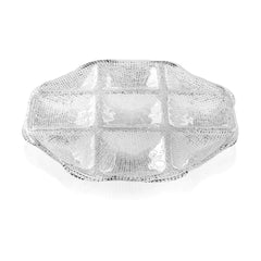 IVV - DIAMANTE' ANTIPASTIERA OTTAGONALE CM.33 X33CM