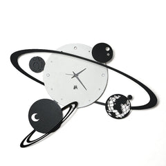 ARTI & MESTIERI - OROLOGIO DA PARETE SISTEMA SOLARE BIANCO E NERO