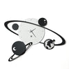 Image of ARTI & MESTIERI - OROLOGIO DA PARETE SISTEMA SOLARE BIANCO E NERO