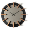 Image of ARTI & MESTIERI - OROLOGIO DA PARETE TIMON NERO-FANGO-FAGGIO