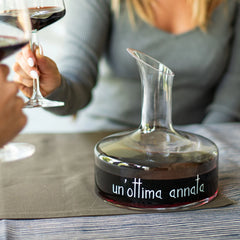 SIMPLE DAY - DECANTER IN VETRO " UN'OTTIMA ANNATA"