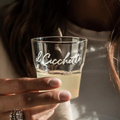 SIMPLE DAY - SET 4 BICCHIERINI LIQUORE IN VETRO " IL CICCHETTO"