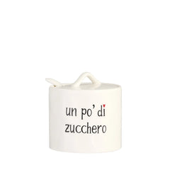 SIMPLE DAY - ZUCCHERIERA CON CUCCHIAINO IN GRES 