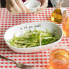 Image of SIMPLE DAY - INSALATIERA OVALE CM.25,5 IN GRES " CE N'E' PER TUTTI"