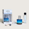 Image of LAMPE BERGER - COFANETTO LAMPADA CATALITICA PURE BLU + 250 ML CARESSE DE COTON
