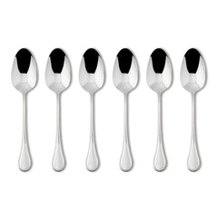 SAMBONET - ROYAL SET 6 CUCCHIAINI CAFFE' ESPRESSO IN ACCIAIO INOX