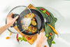Image of TEGAME 2 MANICI CM.24 CON COPERCHIO VIPITENO BALLARINI