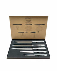 BRANDANI - ANTICHI SAPORI SET 5 COLTELLI CUCINA IN ACCIAIO INOX