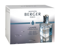 LAMPE BERGER-COFANETTO LAMPADA CATALITICA L'ESSENTIELLE CON 2 FLACONI DA 250ML